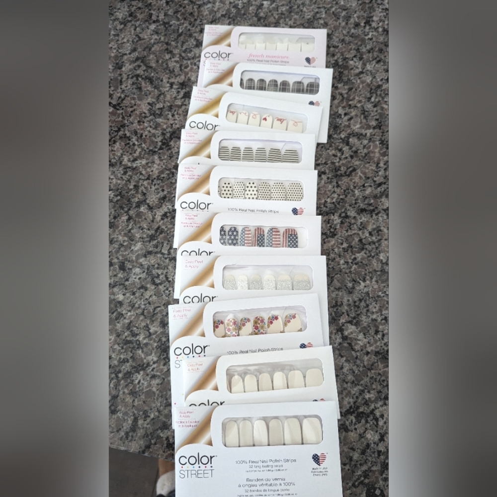 Colorstreet 10 sets of nails